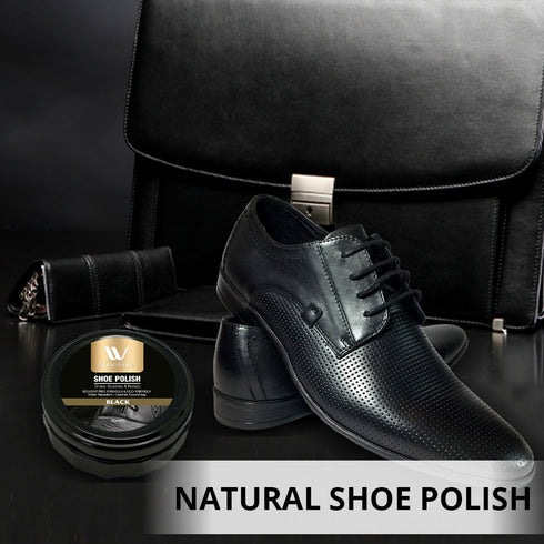Shoe Polish Black | 1.69 fl oz | WBM SHOE CARE